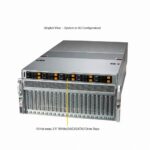 خادم 4U RU Rack متعدد وحدات معالجة رسومات متعددة
