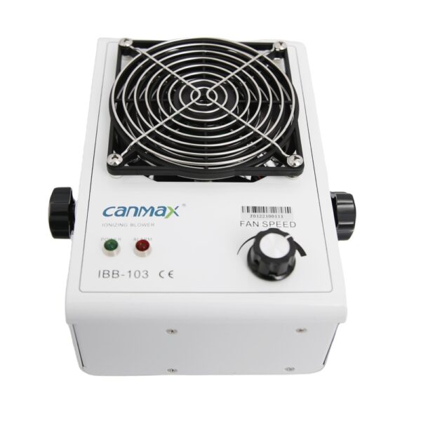Soplador Ionizador de Aire Industrial Autolimpiante Antiestático