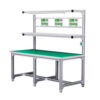 Banco de trabajo de perfil de aluminio personalizado con protección ESD Banco de trabajo de perfil de aluminio personalizado con protección ESD
