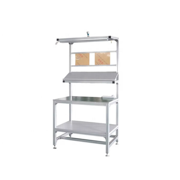 Banco de trabajo de perfil de aluminio personalizado con protección ESD Banco de trabajo de perfil de aluminio personalizado con protección ESD