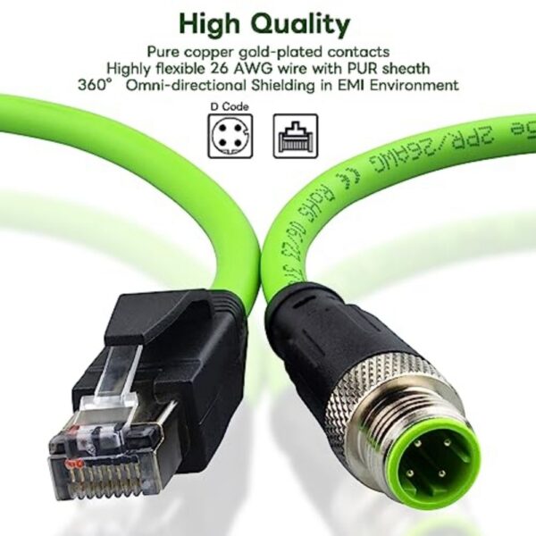 Abgeschirmtes Industrial-Ethernet-Kabel