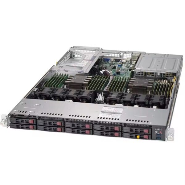 معالجات قابلة للتطوير 1u Rackmount Server 1u Rackmount