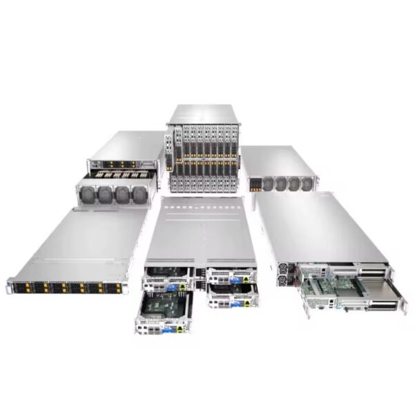 معالجات قابلة للتطوير 1u Rackmount Server 1u Rackmount
