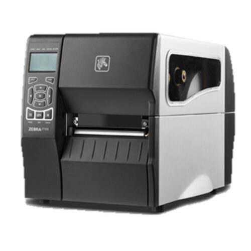 طابعة الملصقات الصناعية Zebra ZT210ZT230 طابعة الملصقات الصناعية ذات التقشير واللف